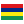 Nationale vlag van Mauritius