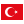 Nationale vlag van The Republic of Turkey